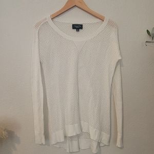 Spring/summer open-knit sweater from American Eagle!